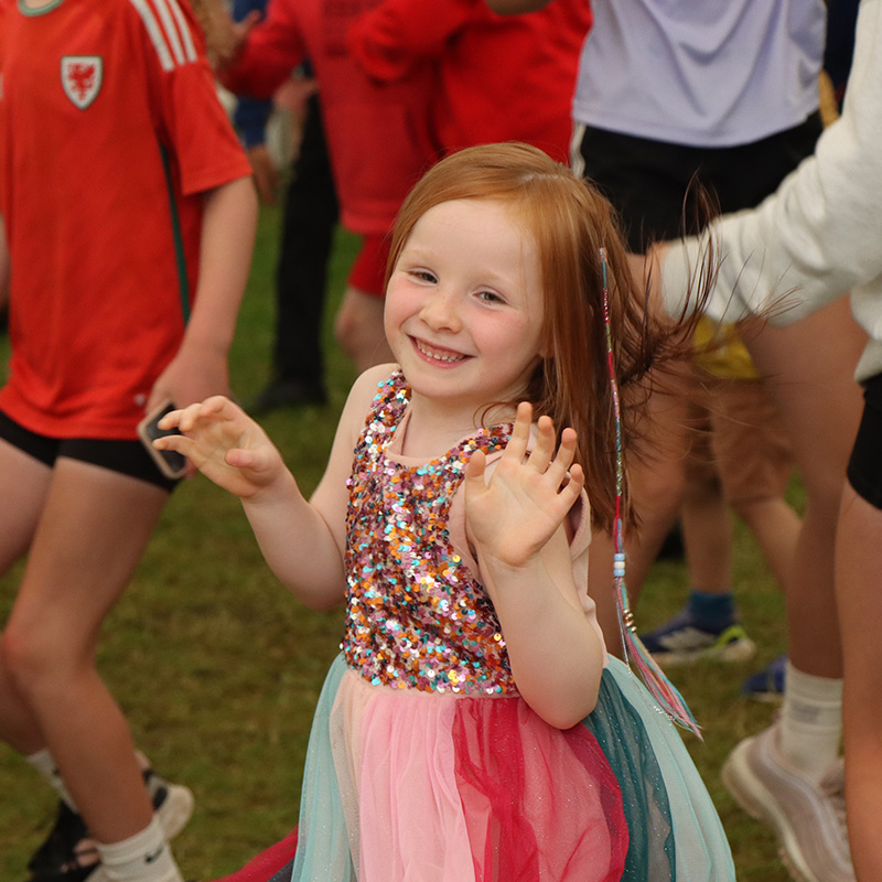 Children's Dancing at Gwyl Felin 2025